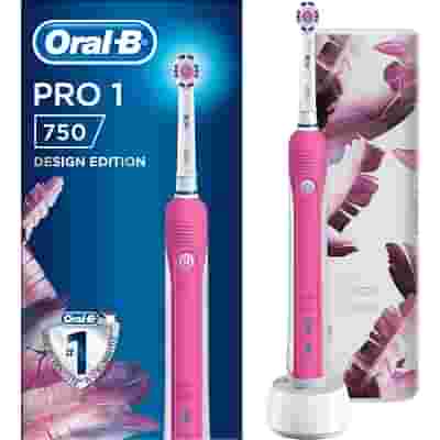 ORALB PRO1 ROSA CROSS ACTION SPAZZOLINO ELETTRICO 3D WHITE ROSA