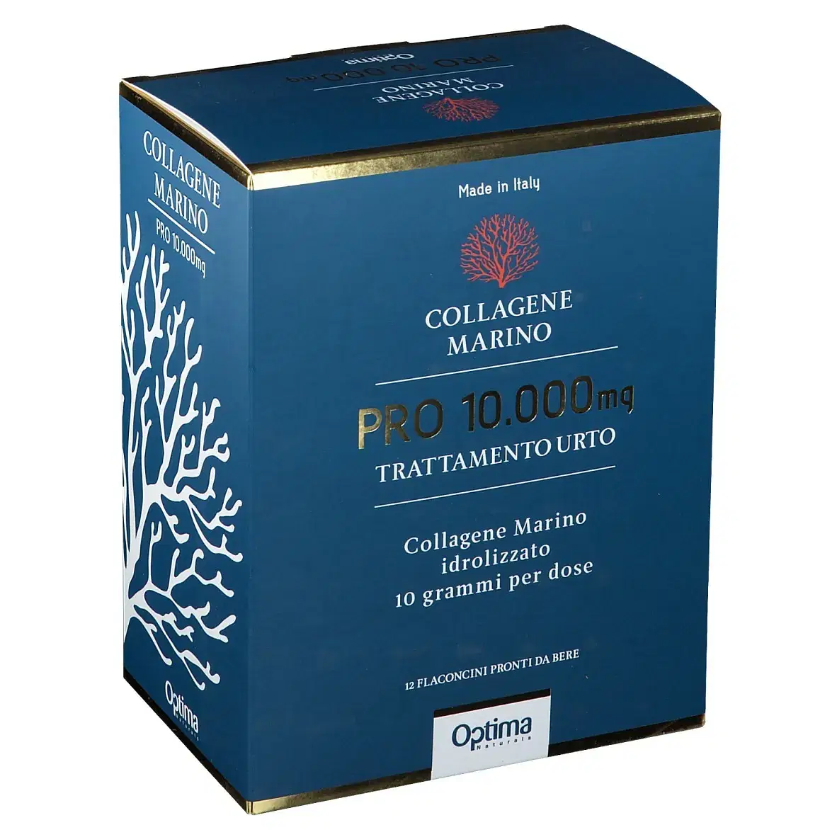 Collagene Marino Pro 10000 Mg Trattamento Urto 12 Flaconi