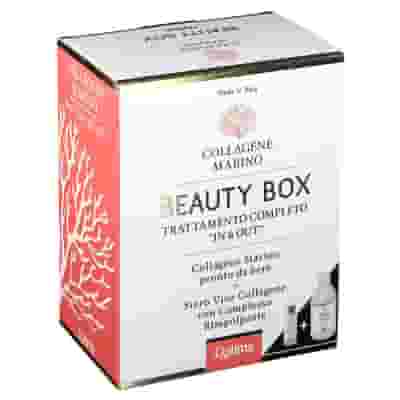COLLAGENE MARINO BEAUTY BOX TRATTAMENTO COMPLETO IN & OUT COLLAGENE MARINO IDROLIZZATO PRONTO DA BERE 500 ML + SIERO VISO 30 ML
