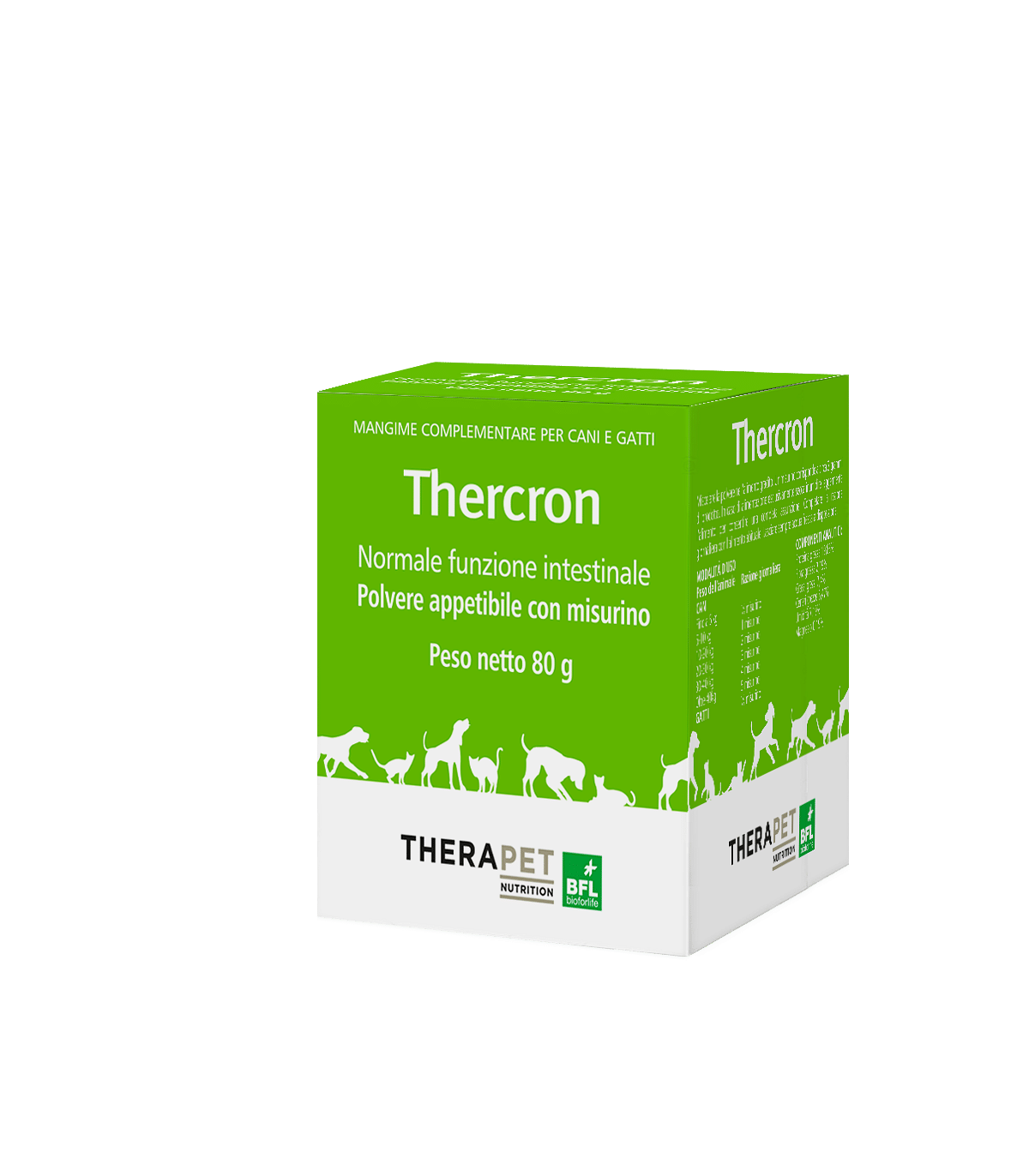 Thercron Cane Gatto Polvere 80 G