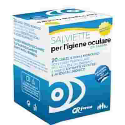 Gr Farma Salviette per l'igiene oculare 20 garze sterili monouso