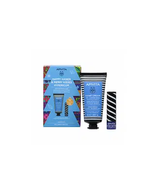 APIVITA PRO COFANETTO HAND CREAM HYPERICUM 50 ML + LIP CARE COCOA BUTTER SPF 20 APIVITA PRO COFANETTO HAND CREAM HYPERICUM 50 ML + LIP CARE COCOA BUTTER SPF 20