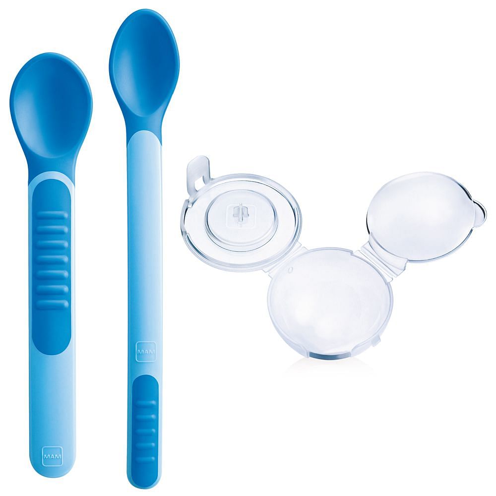 Mam Heat Sensitive Spoons & Cover 6+ Maschio