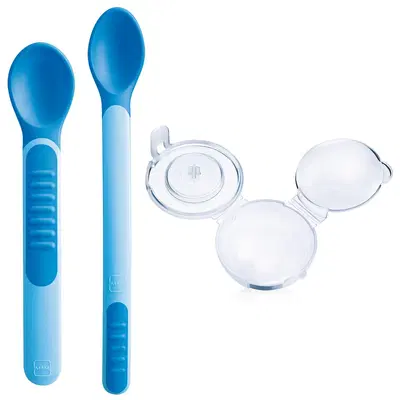 MAM HEAT SENSITIVE SPOONS & COVER 6+ MASCHIO MAM HEAT SENSITIVE SPOONS & COVER 6+ MASCHIO