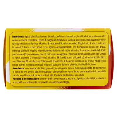MULTIVITAMINE&MINERALI 30 COMPRESSE MULTIVITAMINE&MINERALI 30 COMPRESSE