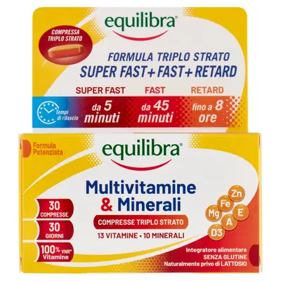 MULTIVITAMINE&MINERALI 30 COMPRESSE MULTIVITAMINE&MINERALI 30 COMPRESSE