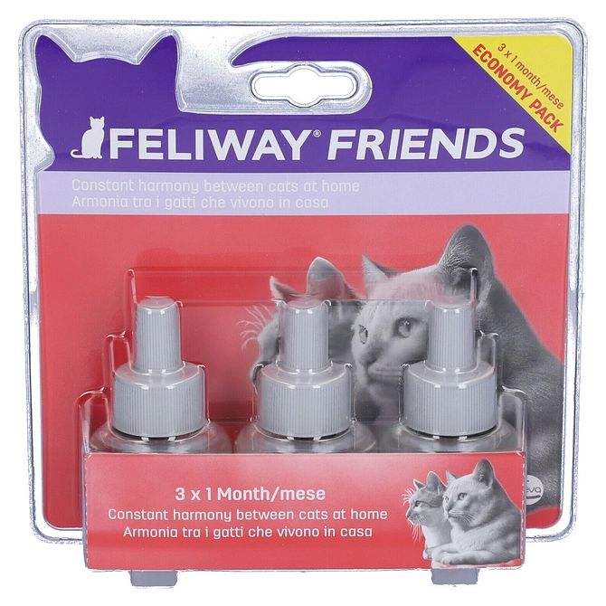 Feliway Friends 3 Ricariche Da 77 G