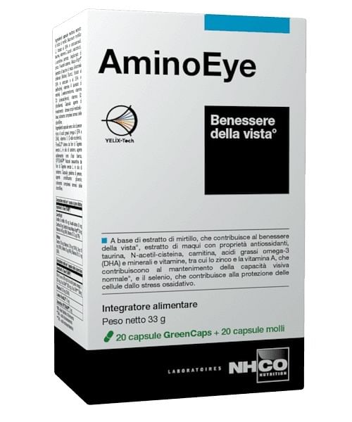 Nhco Aminoeye 20 Capsule Green Caps + 20 Capsule Molli