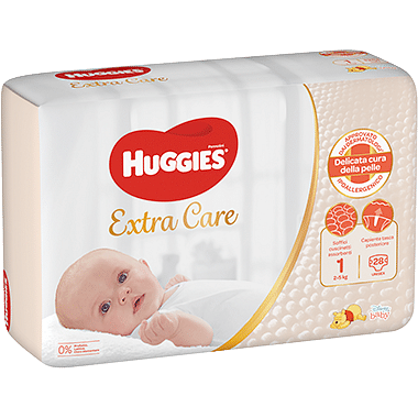 Huggies Extra Care Grande 1 40 Pezzi