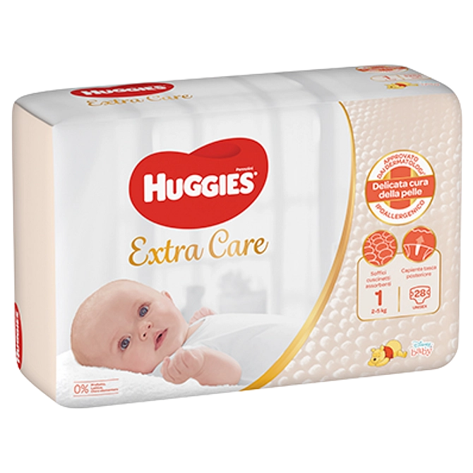 Huggies Extra Care Grande 1 40 Pezzi