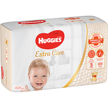 Huggies Extra Care Grande 3 40 Pezzi