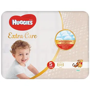 HUGGIES EXTRA CARE GRANDE 5 32 PEZZI HUGGIES EXTRA CARE GRANDE 5 32 PEZZI