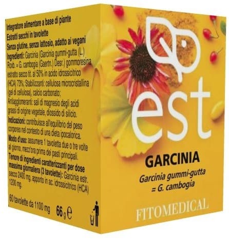 GARCINIA ESTRATTO SECCO 60 TAVOLETTE