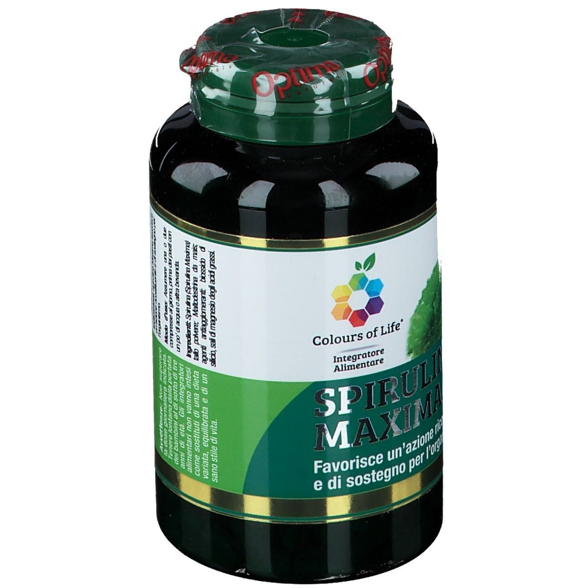 COLOURS OF LIFE SPIRULINA MAXIMA 120 COMPRESSE