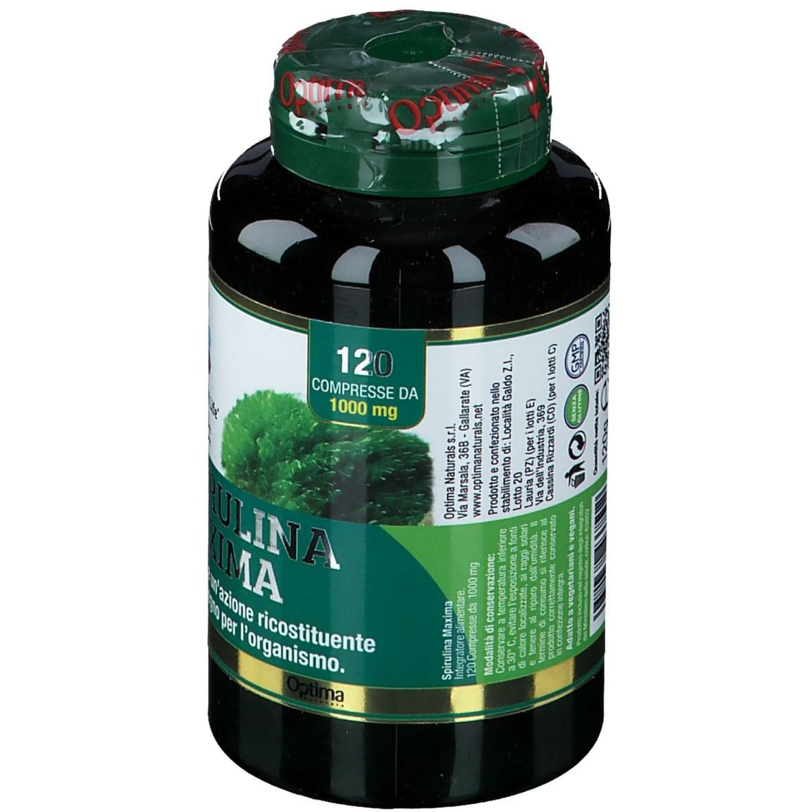 COLOURS OF LIFE SPIRULINA MAXIMA 120 COMPRESSE