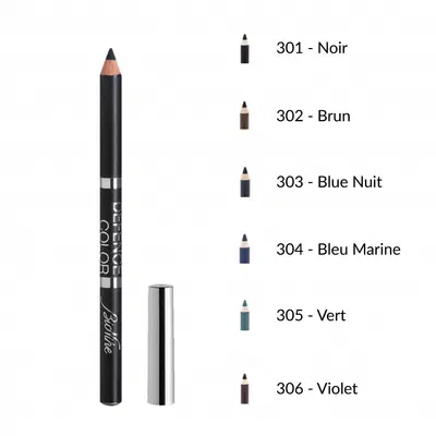 DEFENCE COLOR KHOL&KAJAL MATITA OCCHI HD 303 BLEU NUIT DEFENCE COLOR KHOL&KAJAL MATITA OCCHI HD 303 BLEU NUIT