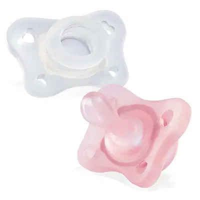 CHICCO GOMMOTTINO GIRL SILICONE 0-2 MESI 2 PEZZI ITA C CHICCO GOMMOTTINO GIRL SILICONE 0-2 MESI 2 PEZZI ITA C