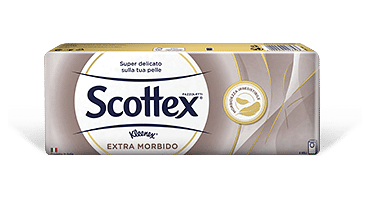 SCOTTEX EXTRA MORBIDO FAZZOLETTI 8 PEZZI