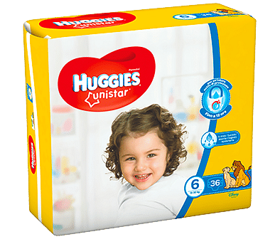 HUGGIES UNISTAR TG 6 36 PEZZI