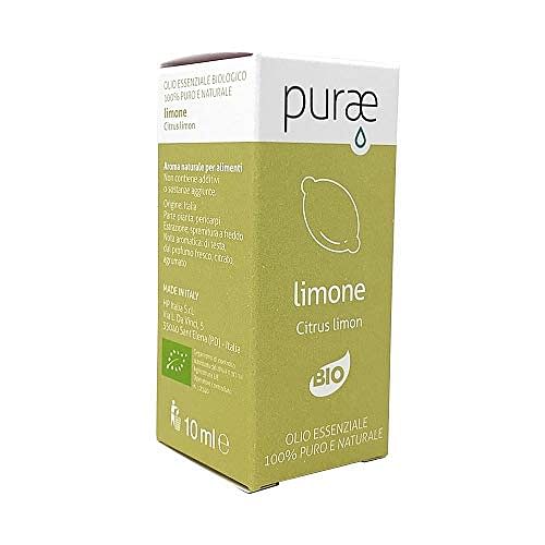 Purae Olio Essenziale Limone Biologico 10 Ml