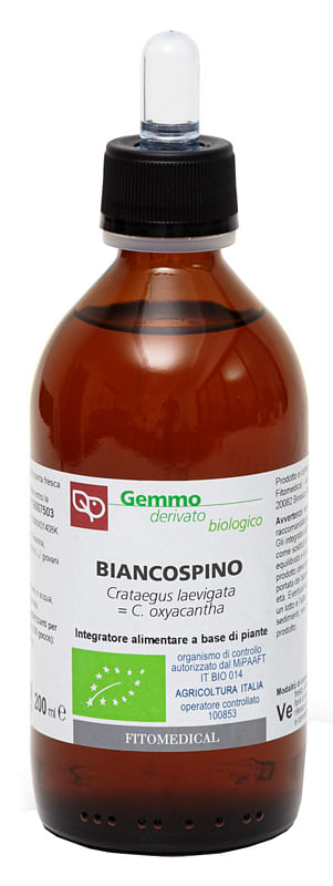 Biancospino Macerato Glicerico 200 Ml Bio