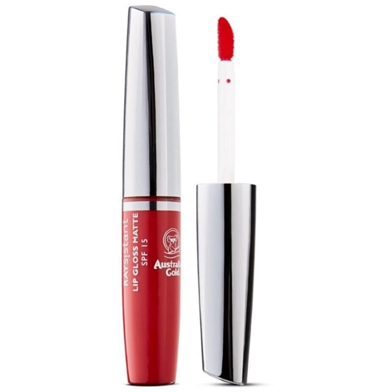 Australian Gold Lip Gloss Matte Red Spf15