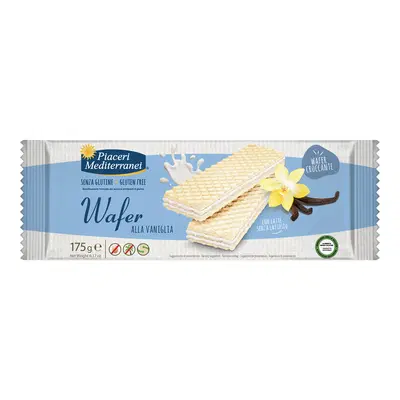 PIACERI MEDITERRANEI WAFER VANIGLIA 175 G PIACERI MEDITERRANEI WAFER VANIGLIA 175 G