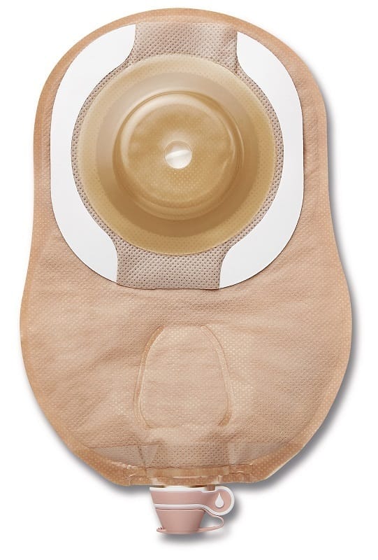 MODERMA FLEX CERAPLUS SACCA APERTA CONVESSA SOFT MIDI PER UROSTOMIA OPACA CON FINESTRA B/A PRETAGLIATA 25 MM