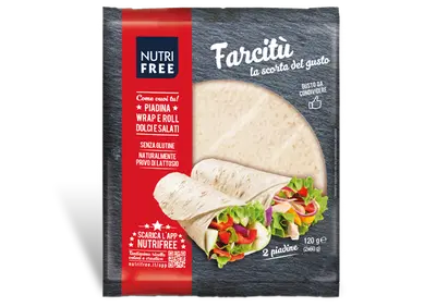 NUTRIFREE PIADINA 2 PEZZI DA 60 G NUTRIFREE PIADINA 2 PEZZI DA 60 G