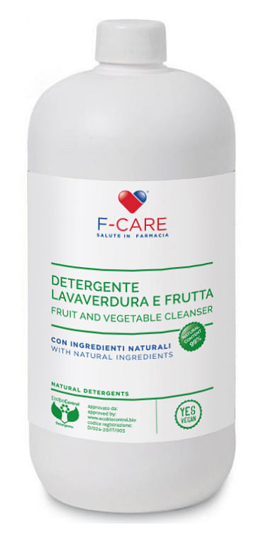 F Care Detergente Verdura Frutta Bio 1000 Ml