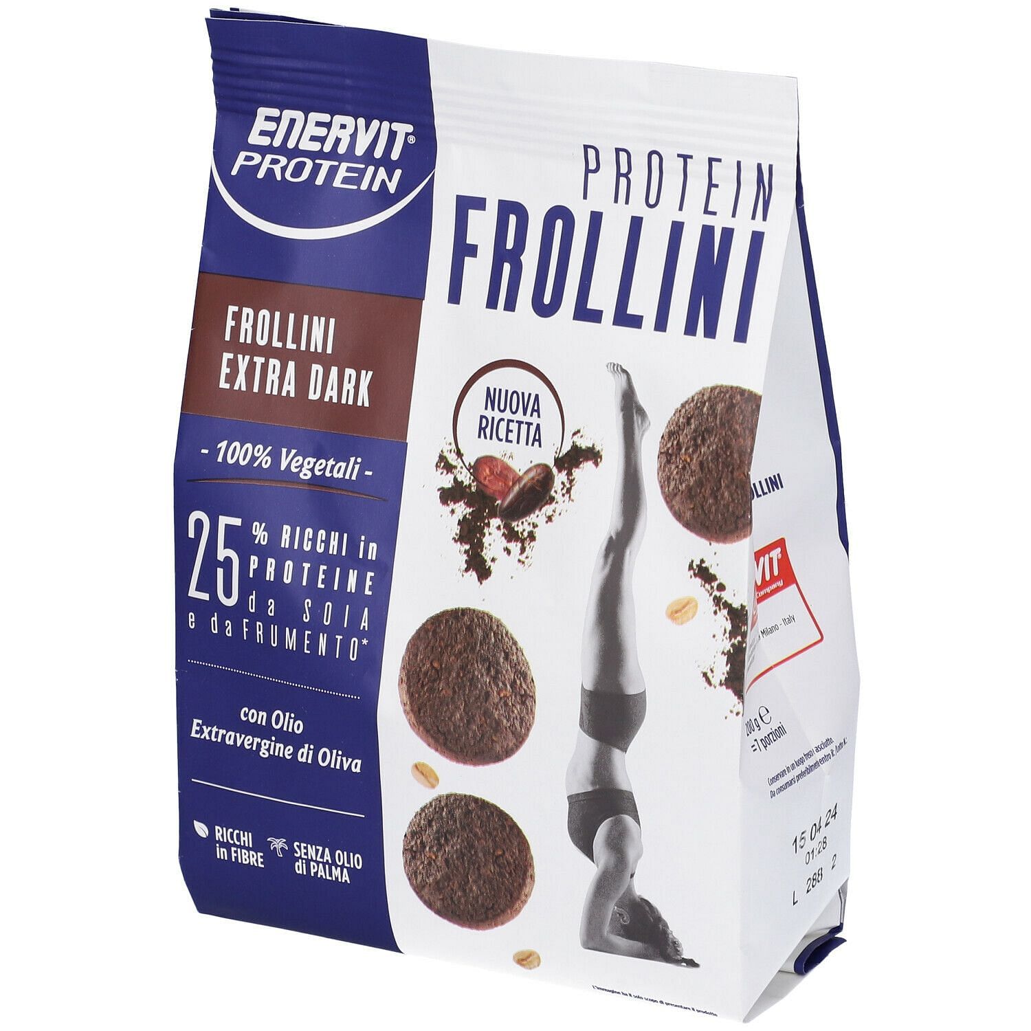 Enervit Protein Frollini Extra Dark 200 G