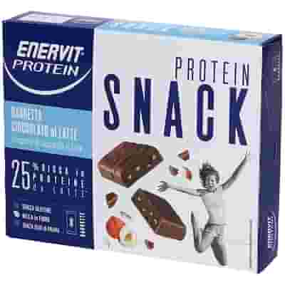 ENERVIT PROTEIN SNACK CIOCCOLATO LATTE 8 BARRETTE 27 G