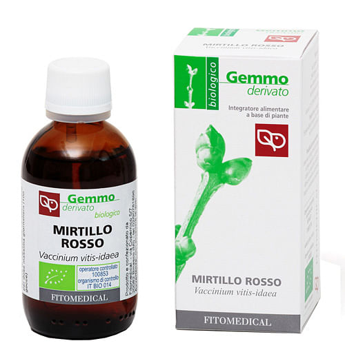 Mirtillo Rosso Macerato Glicerico 50 Ml Bio