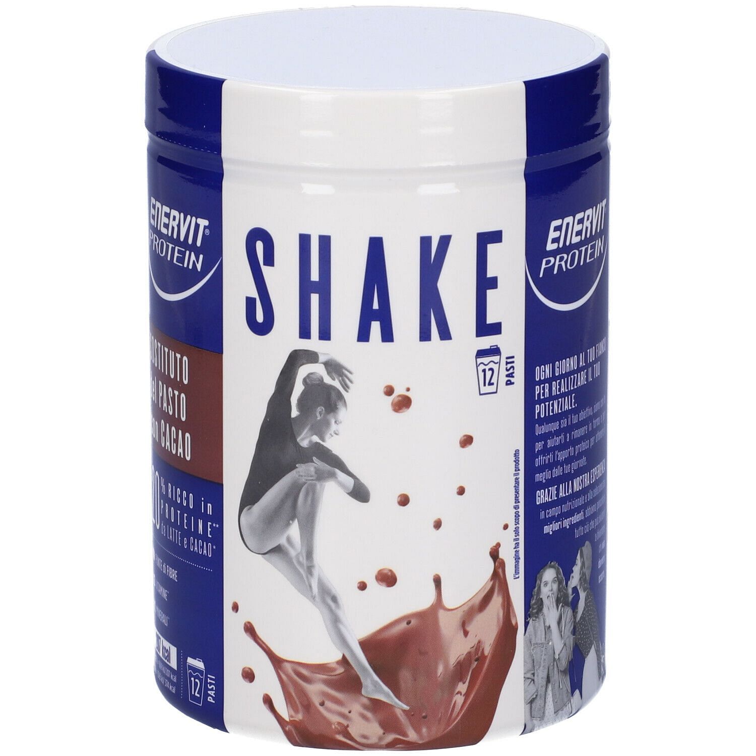 Enervit Protein Shake Cacao 12 Pasti