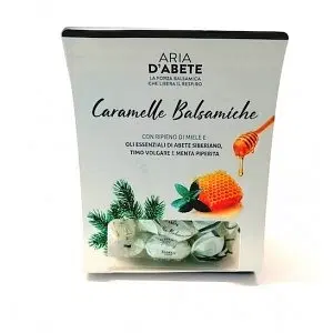 PURAE PURAE CARAMELLE BALSAMICHE 80 G CON OLIO ESSENZIALE ARIA D'ABETE PURAE PURAE CARAMELLE BALSAMICHE 80 G CON OLIO ESSENZIALE ARIA D'ABETE