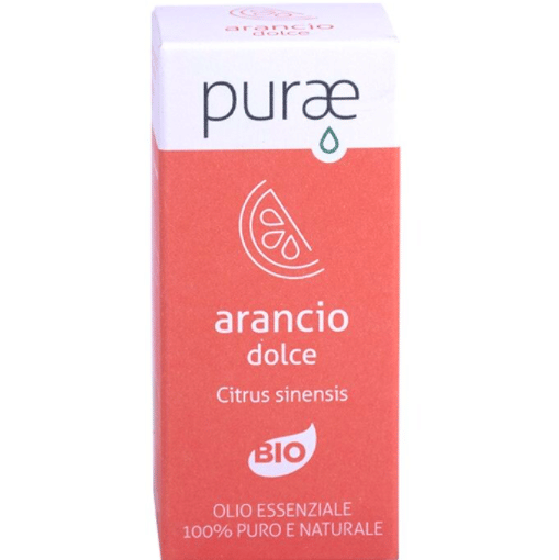 Purae Purae Olio Essenziale Arancio Dolce Bio Citrus Sinensis Pericarpi 10 Ml