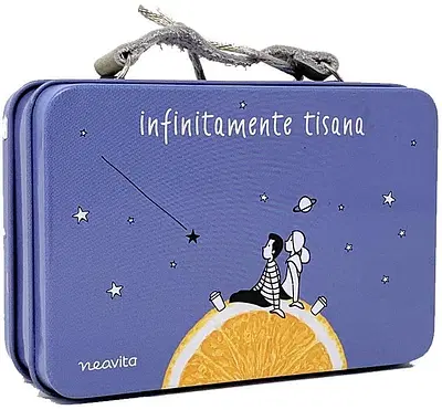NEAVITA TISANA BONNE NUIT 3 BUSTINE FILTRI CON VALIGETTA VIAGGIO IMMAGINARIO NEAVITA TISANA BONNE NUIT 3 BUSTINE FILTRI CON VALIGETTA VIAGGIO IMMAGINARIO