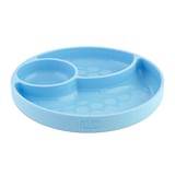 CHICCO PIATTO SILICONE VENTOSA BLU
