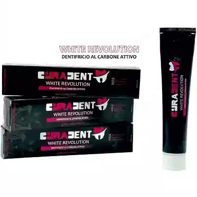 CURADENT DENTIFRICIO EXTREME WHITE SBIANCANTE AL CARBONE 75 ML