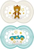 MAM SUCCHIETTO ORIGINAL 16+ SILICONE MASCHIO 2 PEZZI