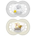 MAM SUCCHIETTO ORIGINAL 16+ SILICONE NEUTRO 2 PEZZI