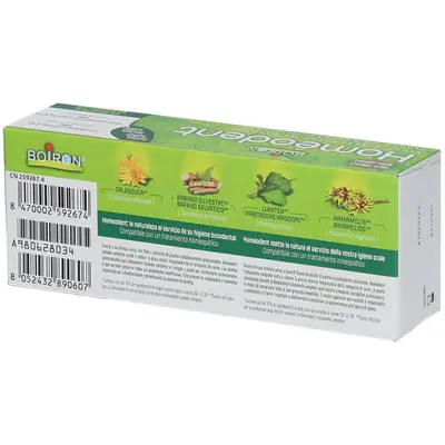 HOMEODENT DENTIFRICIO CLOROFILLA NUOVA FORMULA 75 ML HOMEODENT DENTIFRICIO CLOROFILLA NUOVA FORMULA 75 ML