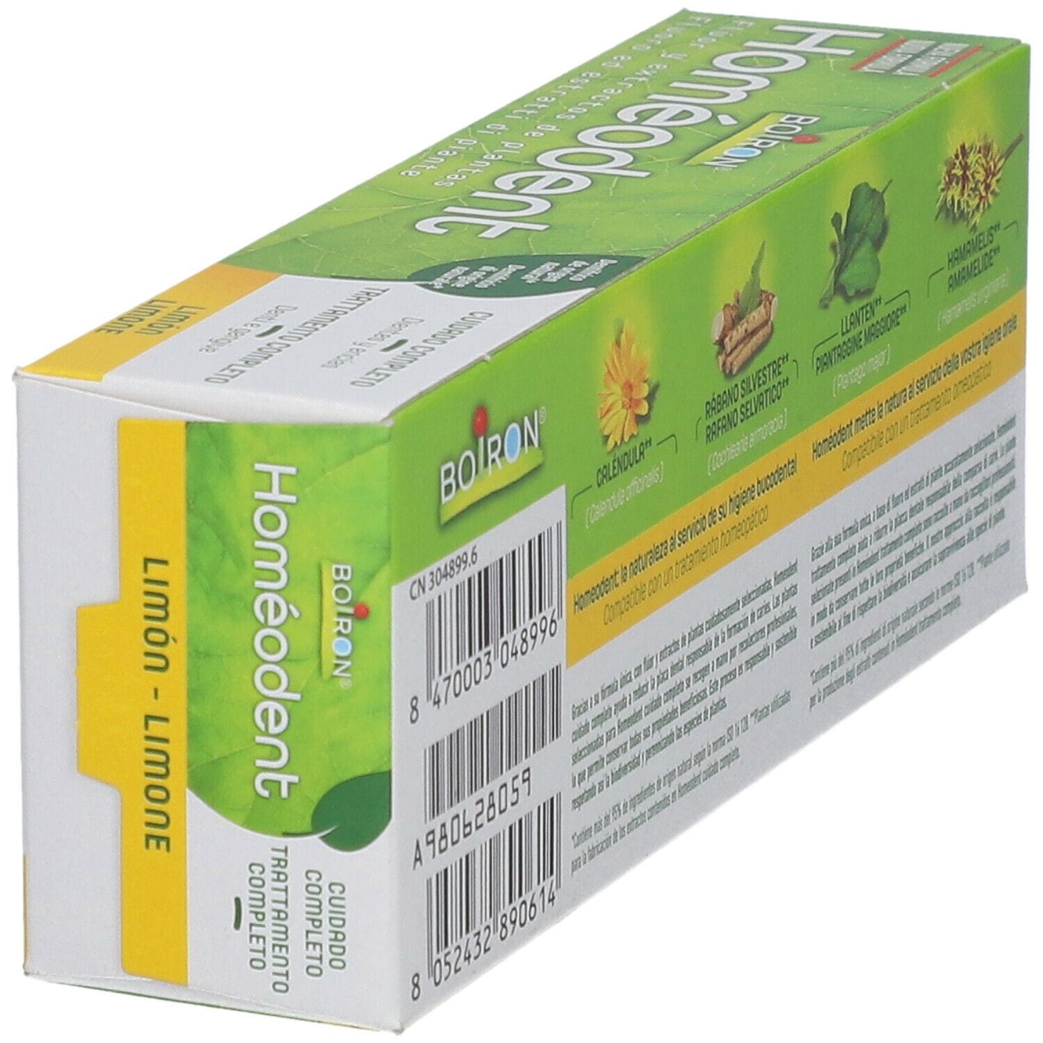 HOMEODENT DENTIFRICIO LIMONE NUOVA FORMULA 75 ML