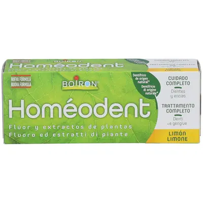HOMEODENT DENTIFRICIO LIMONE NUOVA FORMULA 75 ML HOMEODENT DENTIFRICIO LIMONE NUOVA FORMULA 75 ML