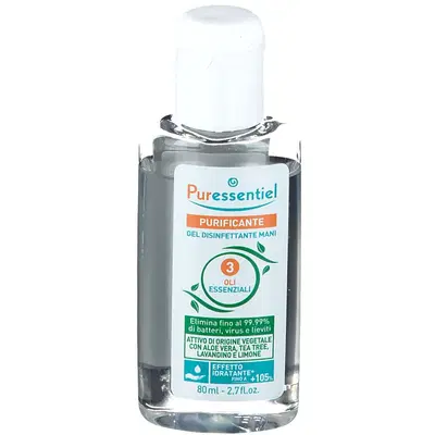 PURESSENTIEL DISINFETTANTE MANI 80 ML PURESSENTIEL DISINFETTANTE MANI 80 ML