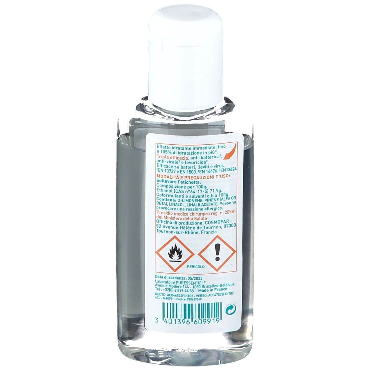 PURESSENTIEL GEL PURIFICANTE 80 ML