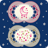 MAM SUCCHIETTO ORIGINAL NIGHT 16+ SILICONE FEMMINA 2 PEZZI