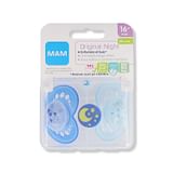 MAM SUCCHIETTO ORIGINAL NIGHT 16+ SILICONE MASCHIO 2 PEZZI