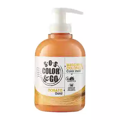 SOS COLOR&GO MASCHERA COLORATA RAVVIVA COLORE BIONDO 300 ML