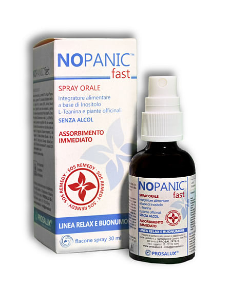 Nopanic Fast Spray Orale 30 Ml